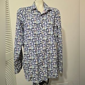 Bugatchi Animal Kingdom long-sleeve shirt